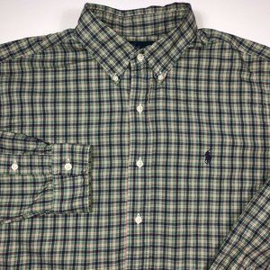 Polo Ralph Lauren Plaid Button Down Shirt